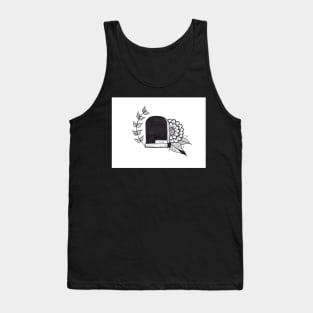 apathetic headstone Tank Top